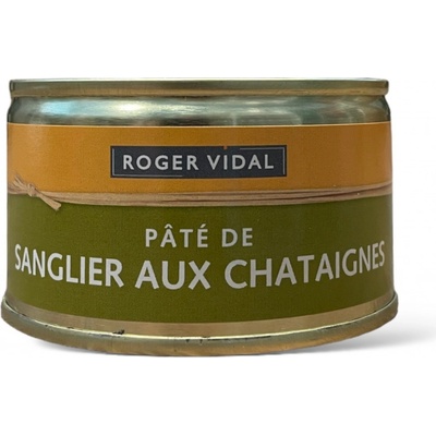 Francúzsko Paté z diviaka s gaštanmi 125 g