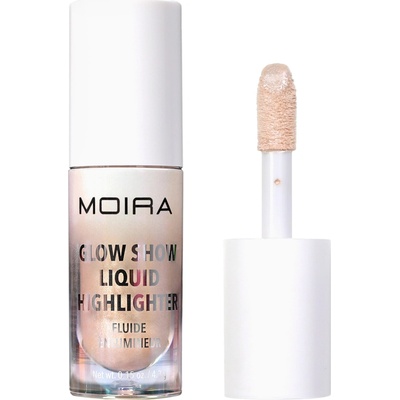 Moira Glow Show Liquid Highlighter Tekutý rozjasňovač 001 Vanilla Bliss 4,3 g