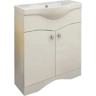 VICARD ШКАФ ЕЛЕКТРА ДОЛЕН С МИВКА 65см БЯЛ (1101378)