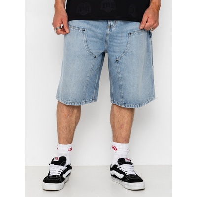 Carhartt WIP Double Knee blue heavy worn bleached