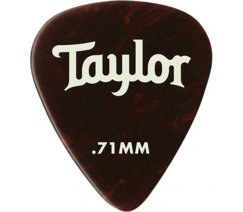 Taylor Celluloid Picks 0.71 Tortoise Shell