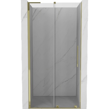 Mexen Velar L плъзгащи се врати за душ 100 см, прозрачни, златни - 871-100-003-01-50 (871-100-003-01-50)