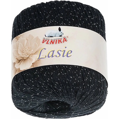 BELLATEX Priadza Lasia 50 g - 124 čierna