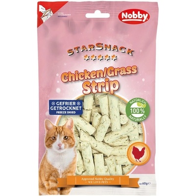 Nobby StarSnack Cat kuracie s mačací trávou sušené mrazem 60 g