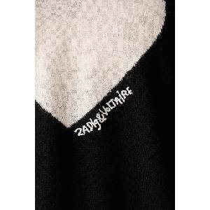 Zadig&Voltaire тениска тип пуловер дамска от кашмир IDAZ (KWSW02974)