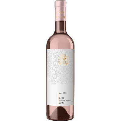 Rodinné vinařství Košut André ROSÉ pozdní sběr polosuché růžové 2025 12% 0,75 l (holá lahev)
