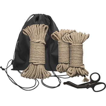 Image 1 of Doc Johnson Kink Bind & Tie Initiation 5-piece Hemp Rope Kit