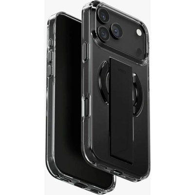 Uniq Heldro Air Case за iPhone 17 Pro Max Magclick Charging - черен (8886463694350)