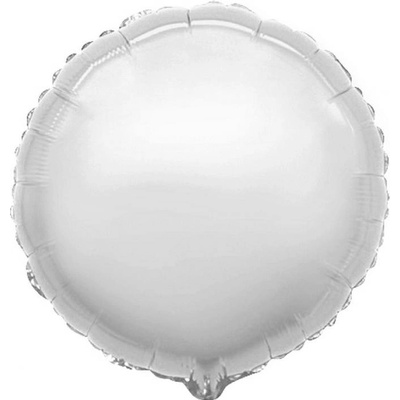 Flexmetal Fóliový balón strieborný 45 cm