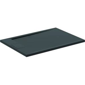 Ideal Standard i. life Ultra Flat S правоъгълно душ корито, наситено черно, 100x70 см (T5240FV)