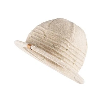 Vlnka Dámský klobouk s ovčí vlnou přírodní – Hledejceny.cz