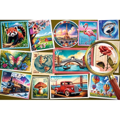 Trefl - Puzzle Postage stamps - 300 piese