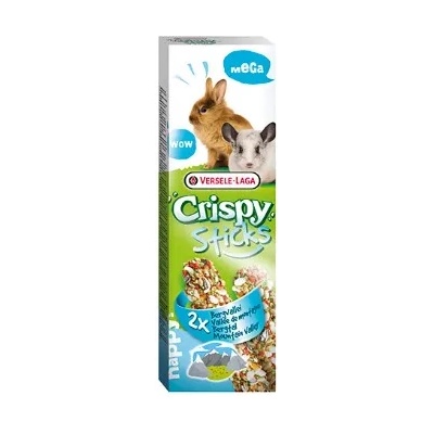 Mega Sticks Rabbits-Chinchillas Mountain valley - Вкусен мега стик за зайци и чинчили с вкус на планинска долина, 2х 70 гр