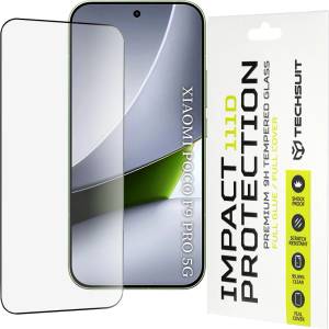 Techsuit Стъклен протектор Techsuit - 111D Full Cover / Full Glue Glass - Xiaomi Poco F9 Pro - Черен (KF2367817)