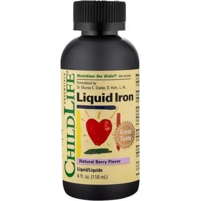 ChildLife Liquid Iron Tekuté železo Natural Bobule 118 ml