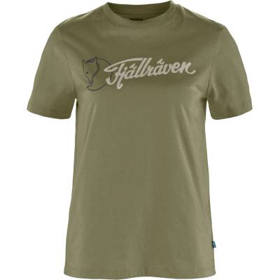 Fjällräven Дамска тениска Fjällräven Women's Archive Logo T-Shirt - Green - размер XS (916-6335-0211)