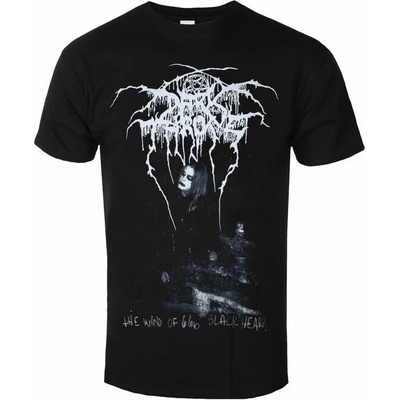 Metal Razamataz Darkthrone THE WINDS OF 666 Black Heart s černá
