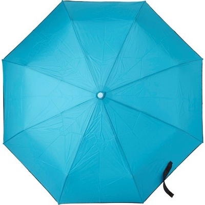 Automatický vetruodolný dáždnik light blue