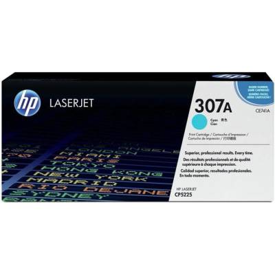 HP Оригинална тонер касета HP CE741A, CP5225, 7300 страници/5%, Cyan (3020101642)