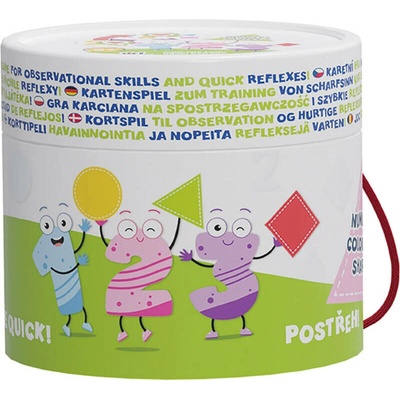 Postřeh! Čísla, barvy, tvary