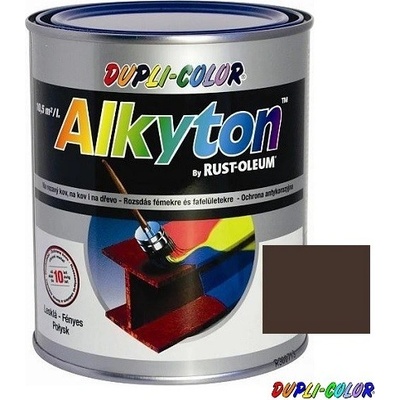 Alkyton Hladký lesk 5 l čokoládová hnědá