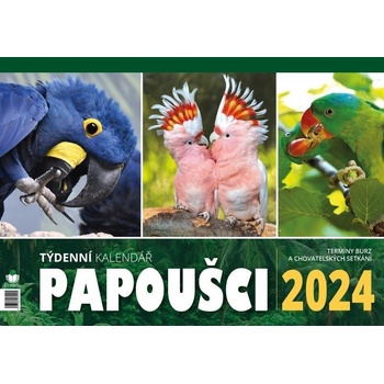 Papoušci týdenní stolní Alena Winnerová 2024