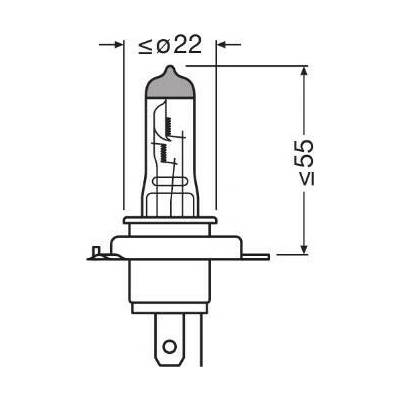 ams-OSRAM žiarovka pre hmlové svetlo 64193CBN-HCB