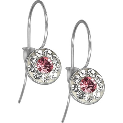 Marre náušnice rose s krystaly Swarovski Elements ESSW08
