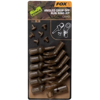 Fox Fishing Edges Camo Angled Drop Off Run Rig Kit