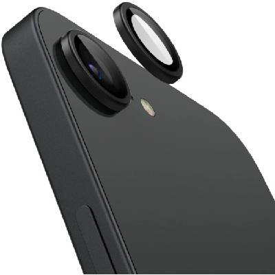 GLAS. tR EZ Fit Optik Pro закалено стъкло за защита на обектива на камерата за iPhone 16e - 2 бр - черни (84563)