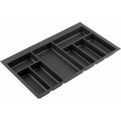 Příborník Classico Kristall softTouch 722x424mm černá