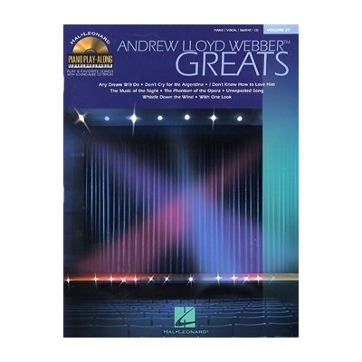 Piano Play-Along Volume 27: Andrew Lloyd Webber Greats + CD