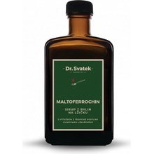 Bylinný sirup Dr. Svatek Maltoferrochin 250 ml