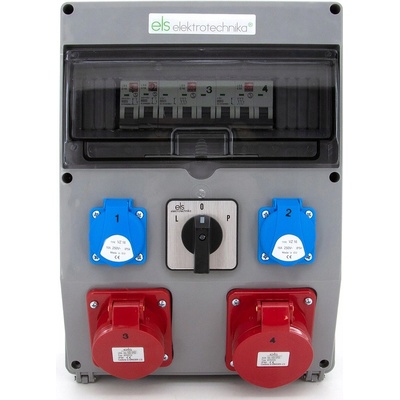 Rozvaděč ELS Elektrotechnika 230 V IP44 32 A