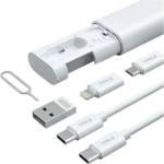 Ttec Комплект кабели ttec - Multi Functional 7in1, бял (8694470828213)