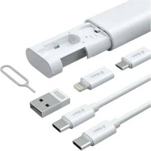 Ttec Комплект кабели ttec - Multi Functional 7in1, бял (8694470828213)