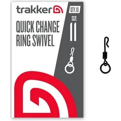 Carp ´R´ Us Obratlík s kroužkem Ringed Quick Change Swivel veľ.11 10 ks