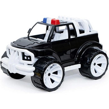 Голям полицейски джип черен корпус