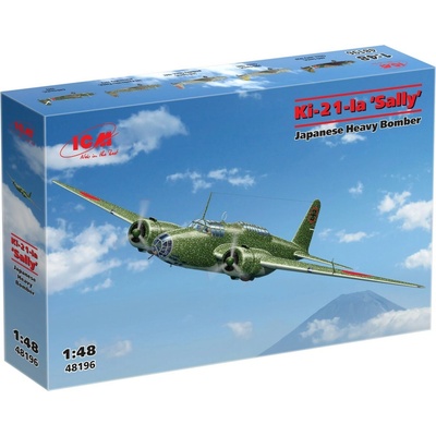 ICM Ki-21-Ia Sally Japanese Heavy Bomber 1:48