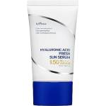 ISNTREE Hyaluronic Acid Fresh Sun Serum SPF50+ PA++++ - Слънцезащитен крем с хиалуронова киселина и модерни филтри 50мл