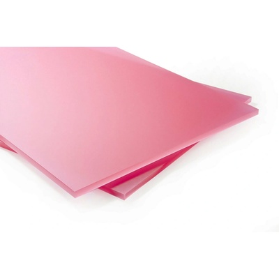 Polyvantis Plexisklo 6 mm 2 x 1,5 m růžové satinované 1ks