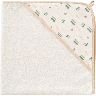 fresk Fresk: Бебешка хавлия 100% памук с вградена качулка 75x75cm Surf Boy (FR-F424-11)