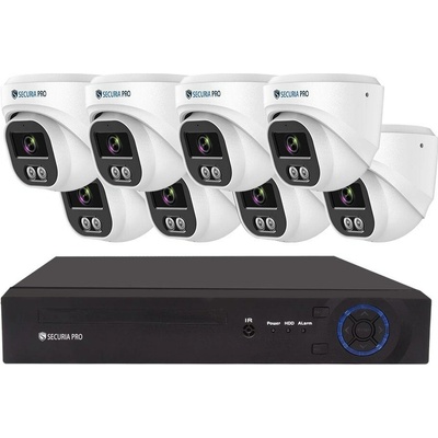 Securia Pro NVR8CHV8S-W DOME