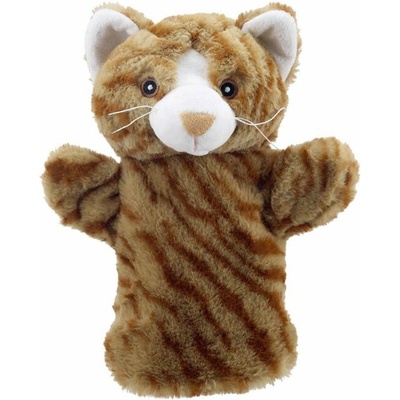 The Puppet Company Ltd. Maňásek na ruku - šetrní kamarádi - Kočka (zrzavá) (Cat (Ginger) – ECO Puppet Buddies – Animals 25 cm)