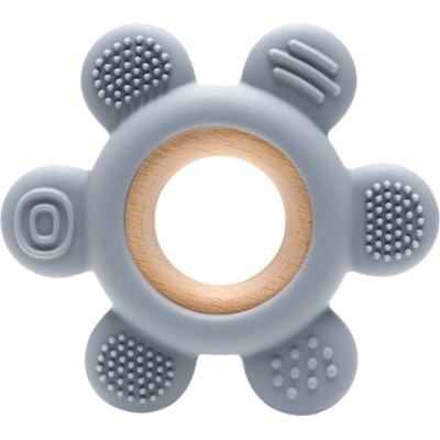 Lorelli Силиконова гризалка Lorelli Premium - Цвете, Grey (10210890003)