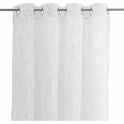 Biela/v striebornej farbe záclona 140x260 cm Buds – Casa Selección
