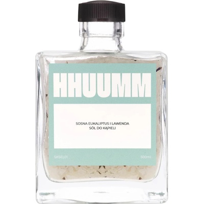 HHUUMM Soľ do kúpeľa Borovica, eukalyptus a levanduľa 500 ml
