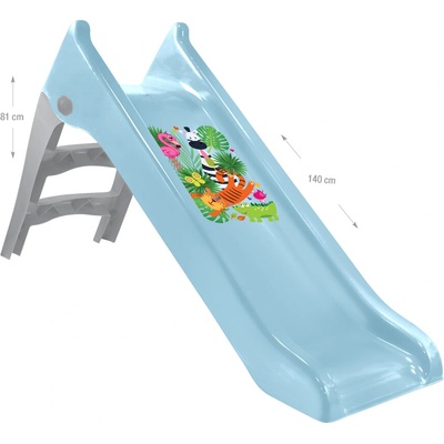 Mochtoys Пързалка 140 cm 12798 син пастел