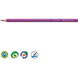 Faber-Castell Цветен молив FABER-CASTELL Grip 2001 триъгълен тъмнолилав 112434 (112434)