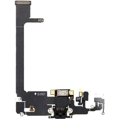 AppleKing nabíjecí a audio flex konektor pro iPhone 11 Pro Max - vesmírně šedý